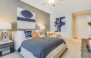 ceiling fans at 808 West Apartments in San Jose, CA